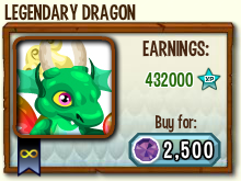 how to obtain the legacy dragon in dragon city