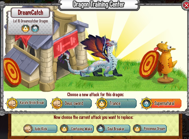 dragon city dream element