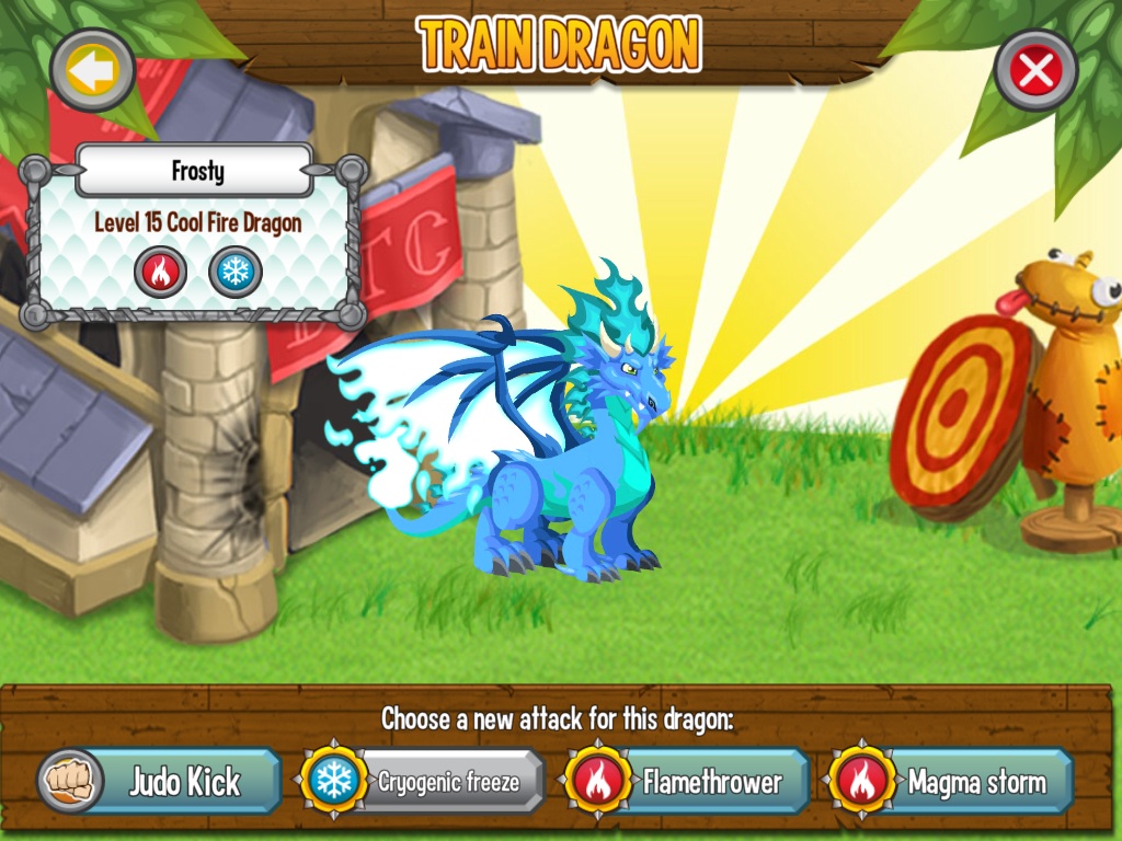 how to breed a ice fire dragon in dragon city
