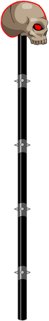 SkullStaff of Doom powered