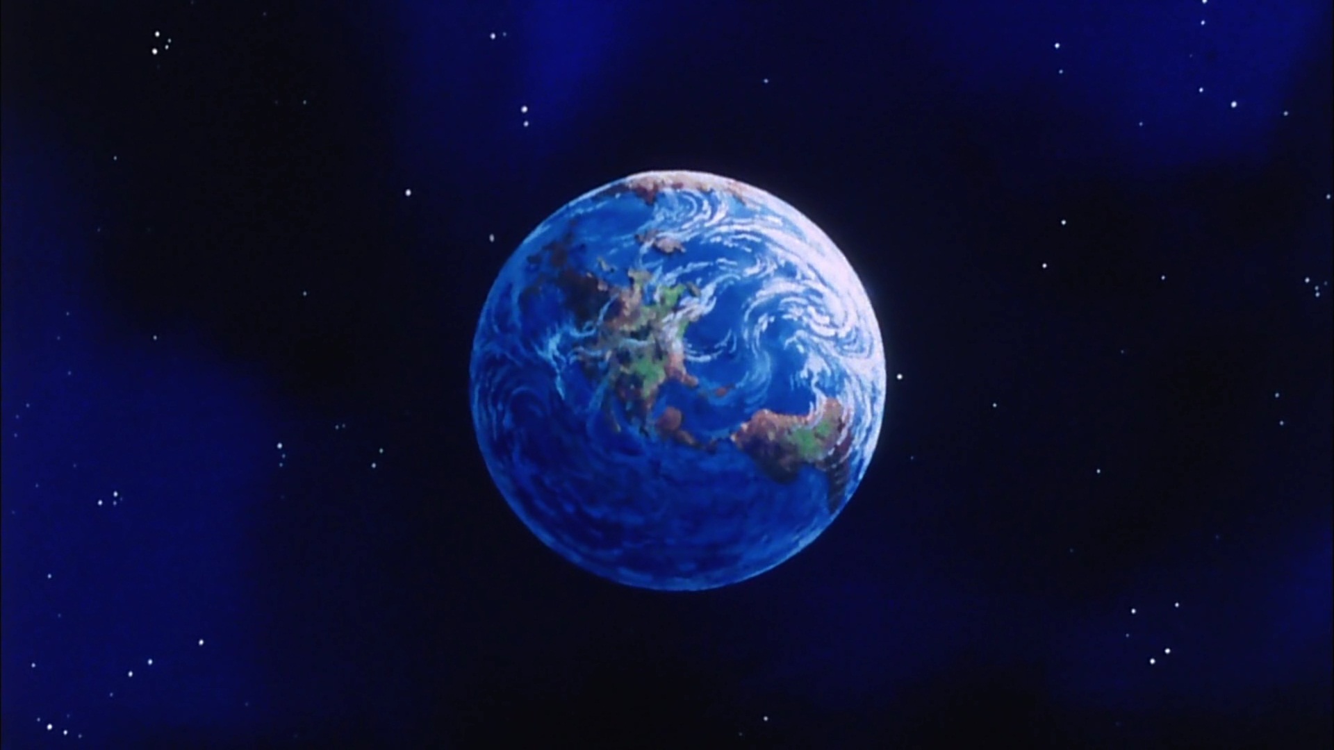 Земля из космоса аниме