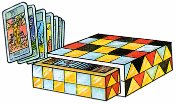 Dq4 silver tarot cards