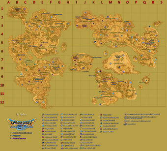 Dragon Quest 11 Map Locations