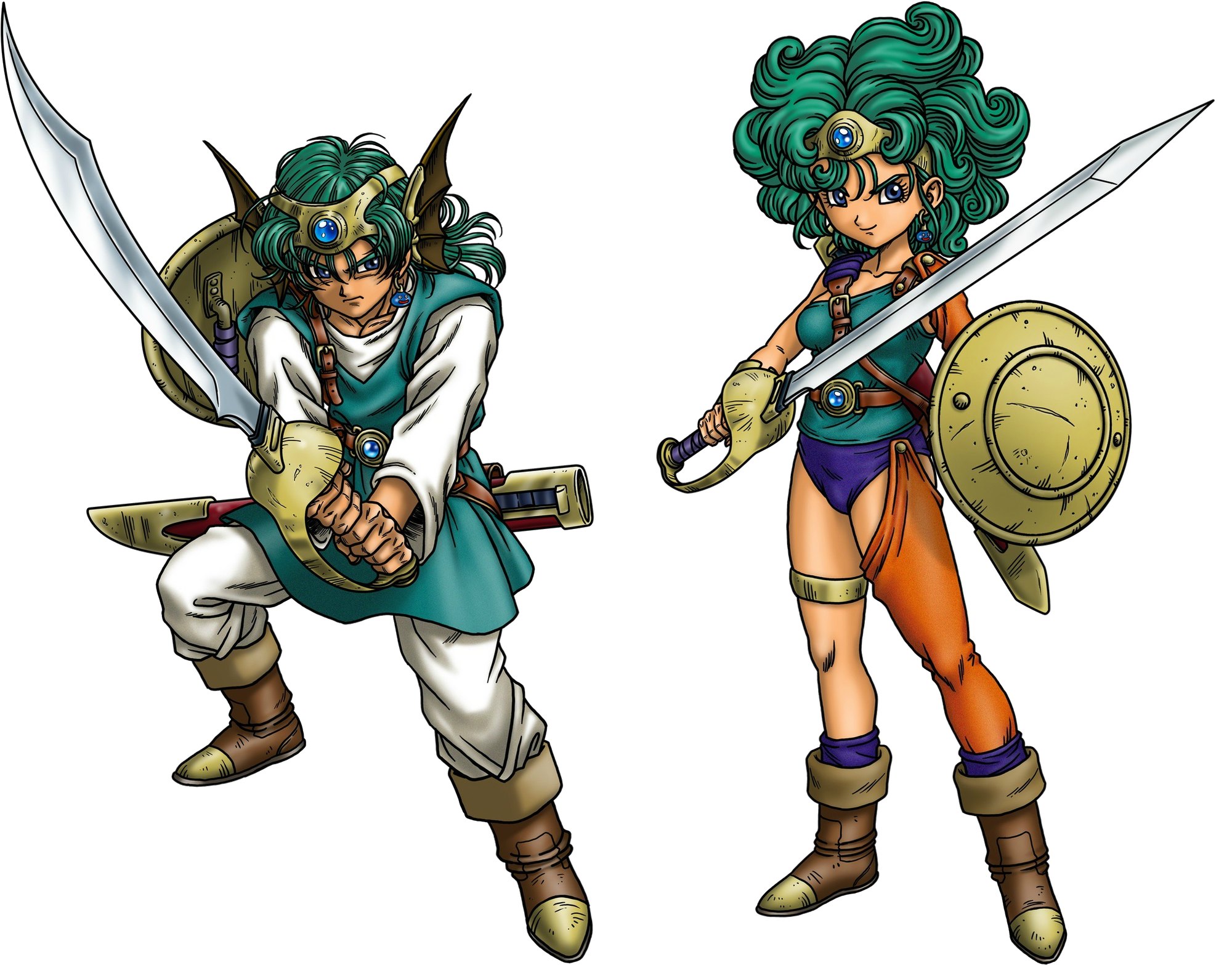 Héroeheroína Dragon Quest Iv Dragon Quest Wiki Fandom Powered By Wikia