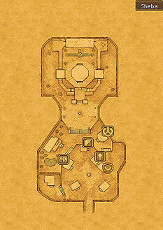 Sheba mapa