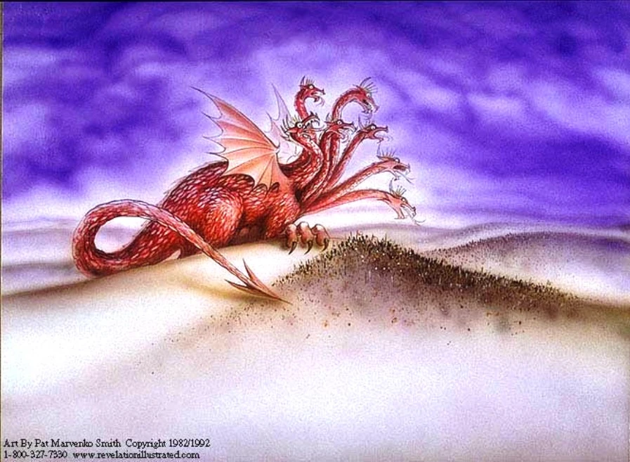 Red Dragon (Biblical Satan) Dragons FANDOM powered by Wikia