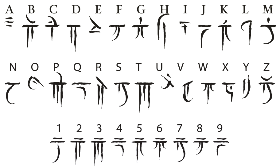 ancient language glyphs eragon