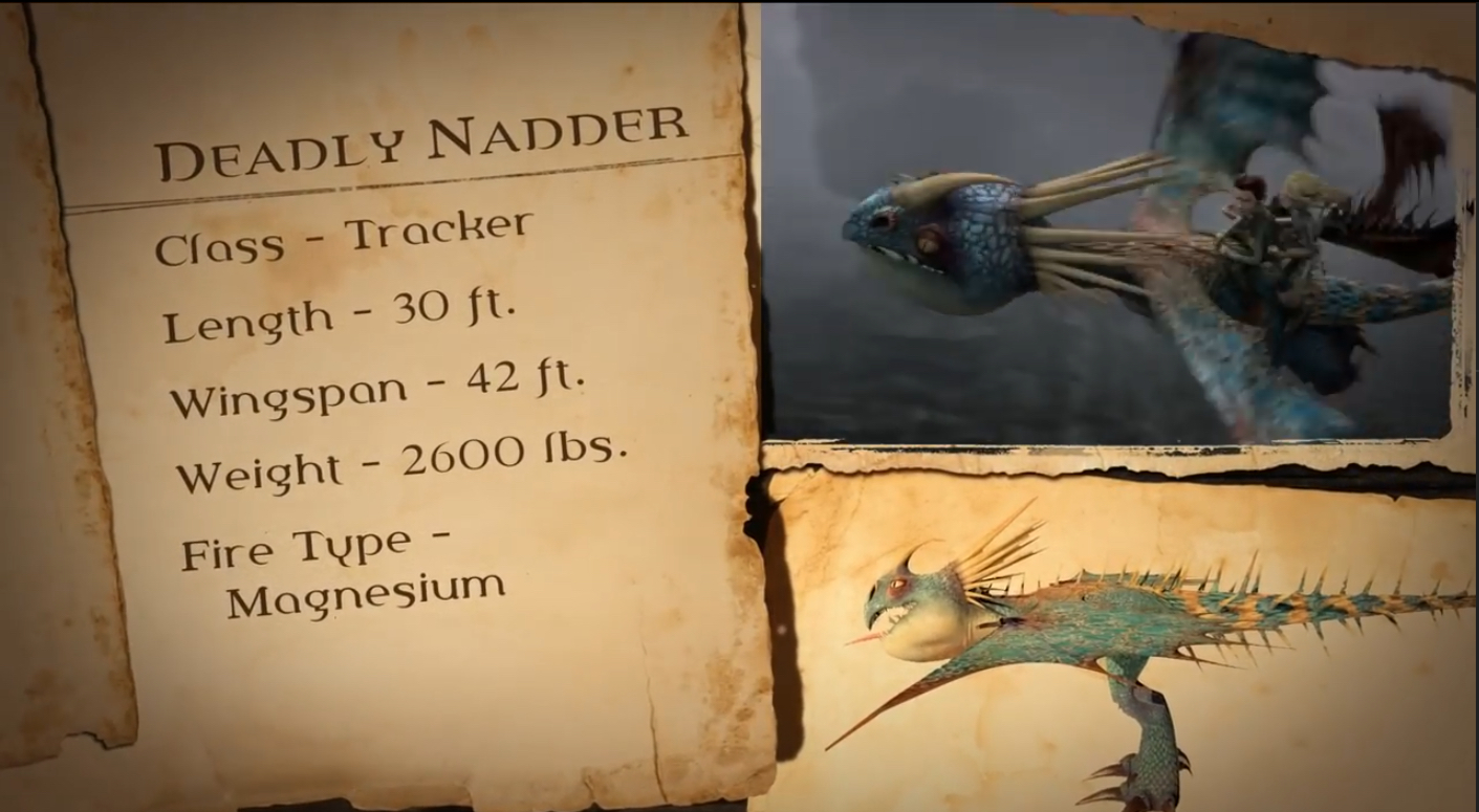 List of Dragon Species from How To Train Your Dragon