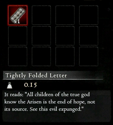 tightly folded letter dragons dogma wiki fandom powered by wikia dragons dogma letter