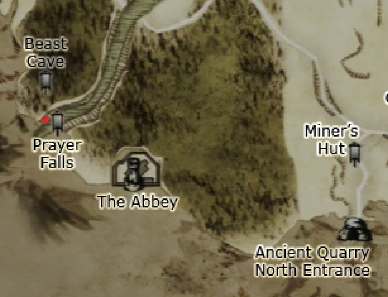 Image - Dragon's Dogma - Prayer Falls Map Location.png | Dragon's Dogma