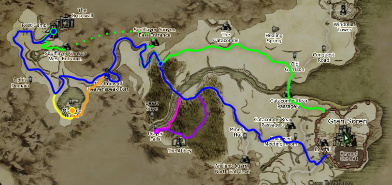 Greatwall route