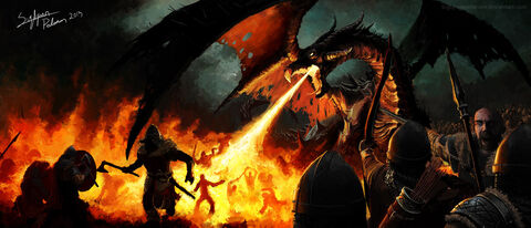 Dragon fire