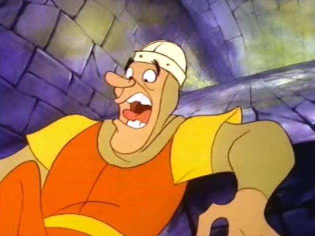 who is dirk chased by in dragons lair 3