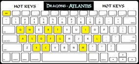 DoA Hot Keys Keyboard