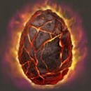Huevo fuego