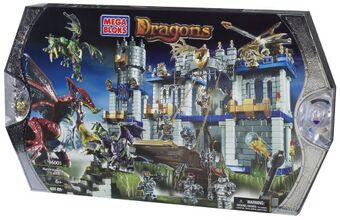 mega bloks dragons castle