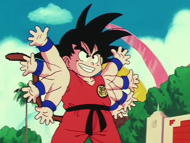 Káº¿t quáº£ hÃ¬nh áº£nh cho goku eight-arm fist