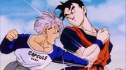 Gohan Trunks training