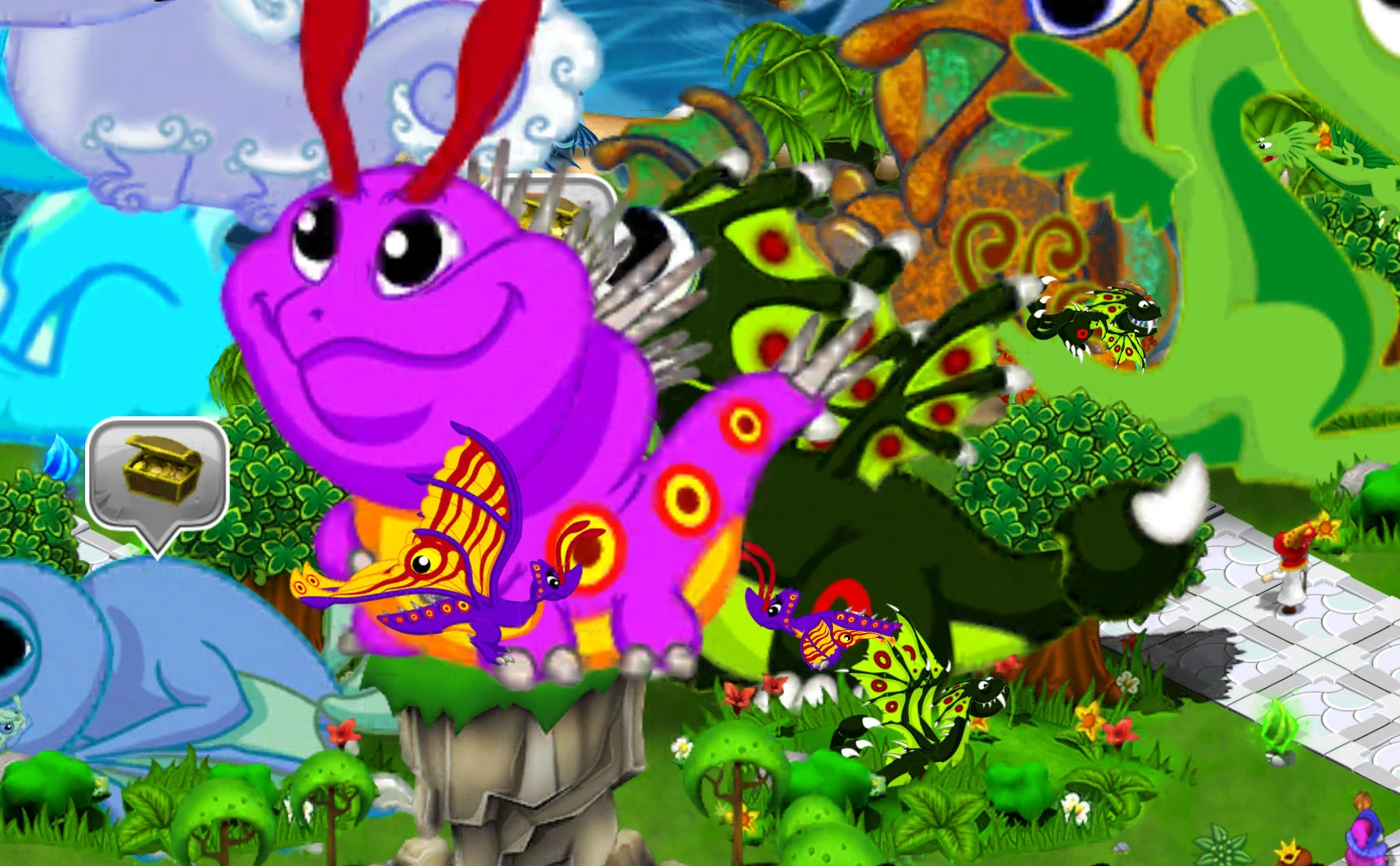 Image Giant butterfly baby.jpg DragonVale Wiki FANDOM powered by