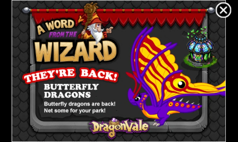 Butterfly Dragon | DragonVale Wiki | Fandom