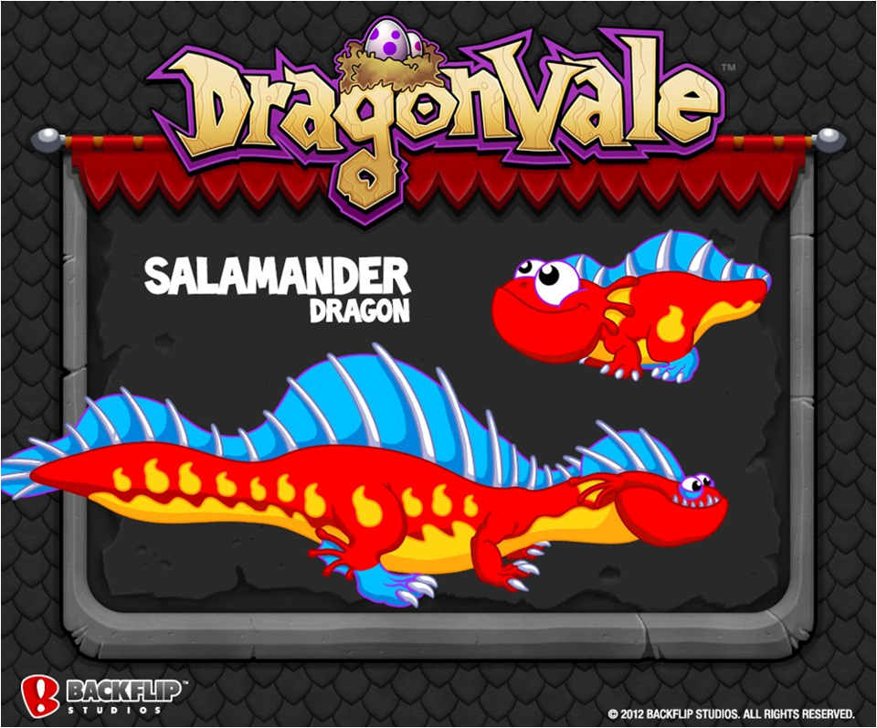 dragon mania legends salamander habitat