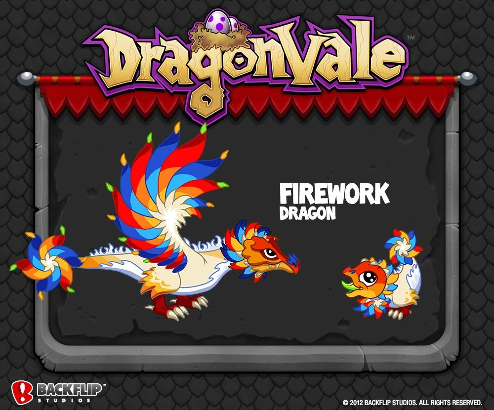 Firework Dragon DragonVale Wiki FANDOM powered by Wikia