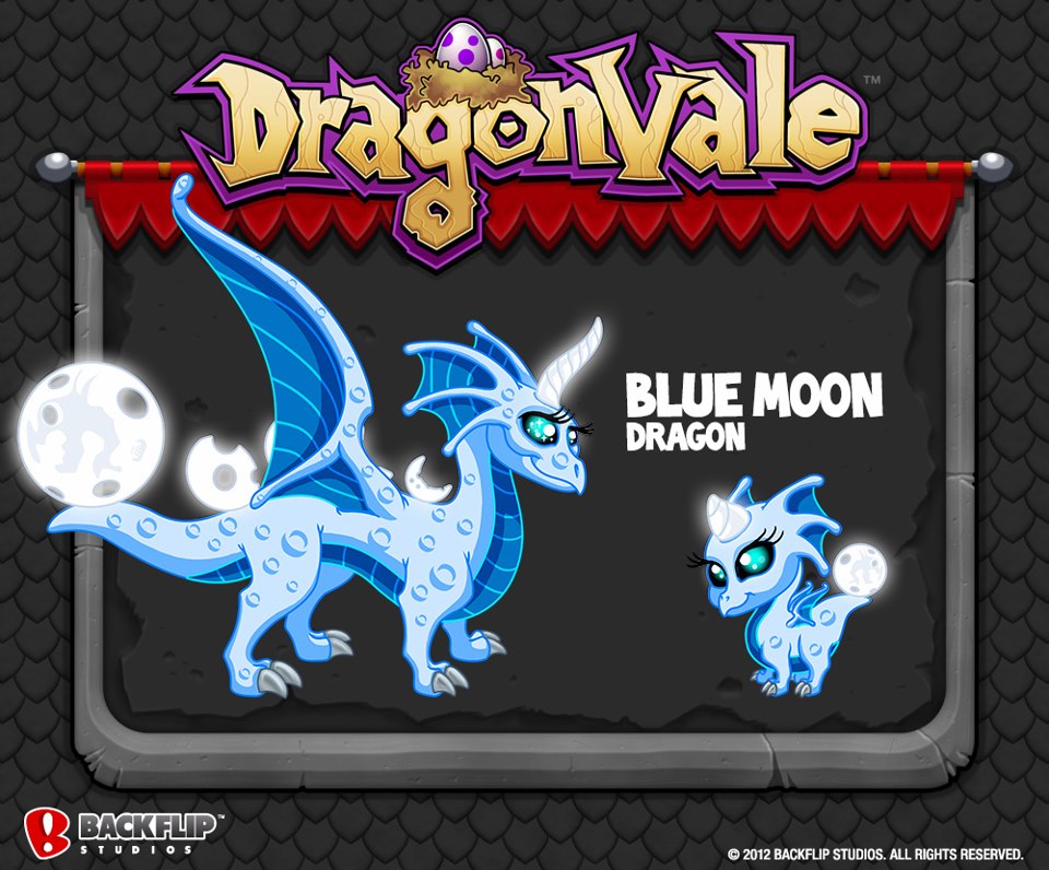 Blue Moon Dragon Dragonvale Wiki Fandom