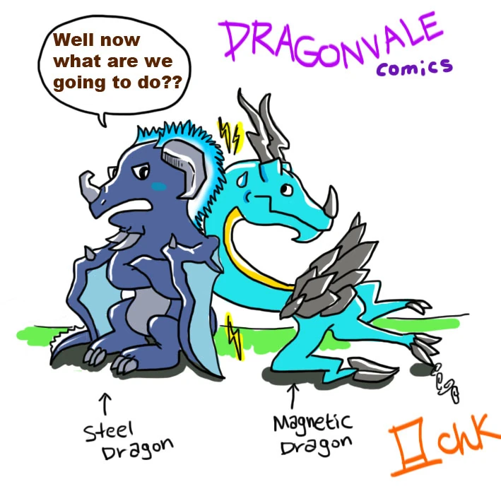 User blogChocolatetophat/Steel Dragon + Dragon