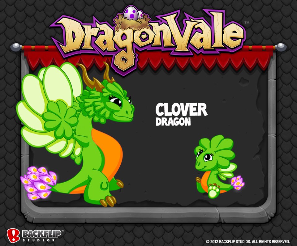 how to breed a clover dragon in dragon city