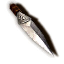 Waffe Gehaertetes Wurfmesser