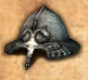 Zwergischer Tellerhelm