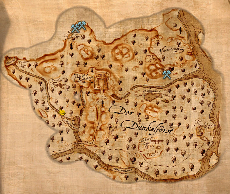 Drakensang the dark eye морбрюкские трясины старая карта сокровищ