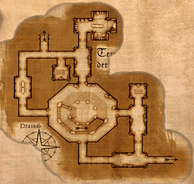 Tempel der Hesinde Map Geweihtenraeume