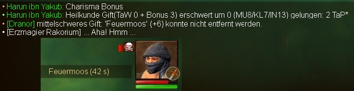 Feuermoosgift