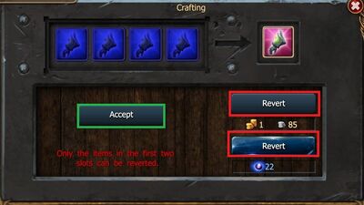 Revert Crafting-0
