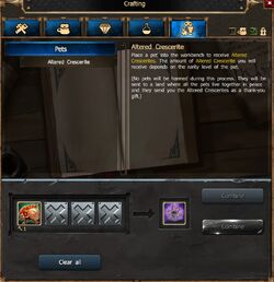 Pet on WB without adding it to CB