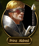 Prinz Aldred verwundet