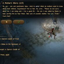 a mother's worry