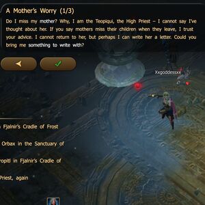 a mother's worry