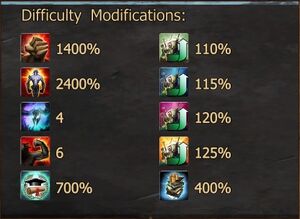 Infernal III Difficulty Modifications