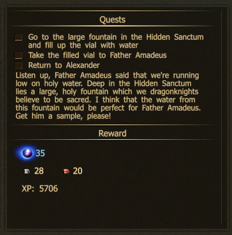 what do you apply to a holy fountain darkest dungeon