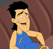 Captain Hero when he was 12