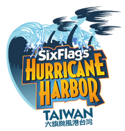 Six flags hurricane harbor taiwan logo