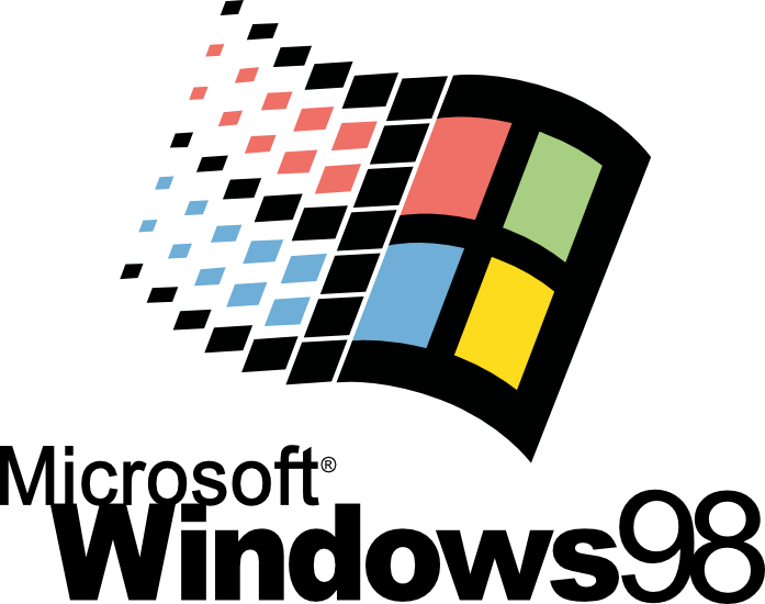 Hasil gambar untuk windows 98 logo