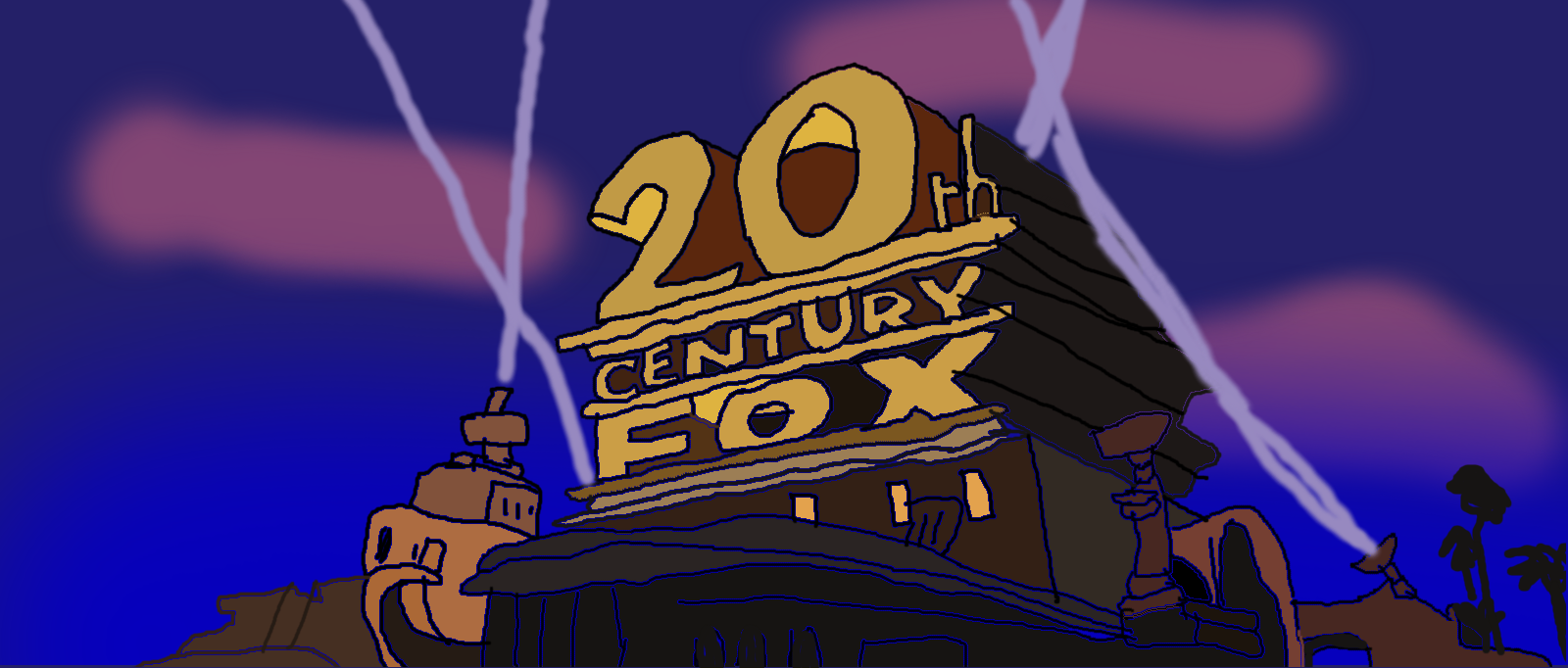 Searchlight 20th Century Fox Destroyed