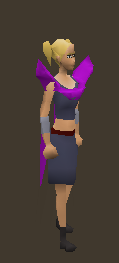Agility cape equiped