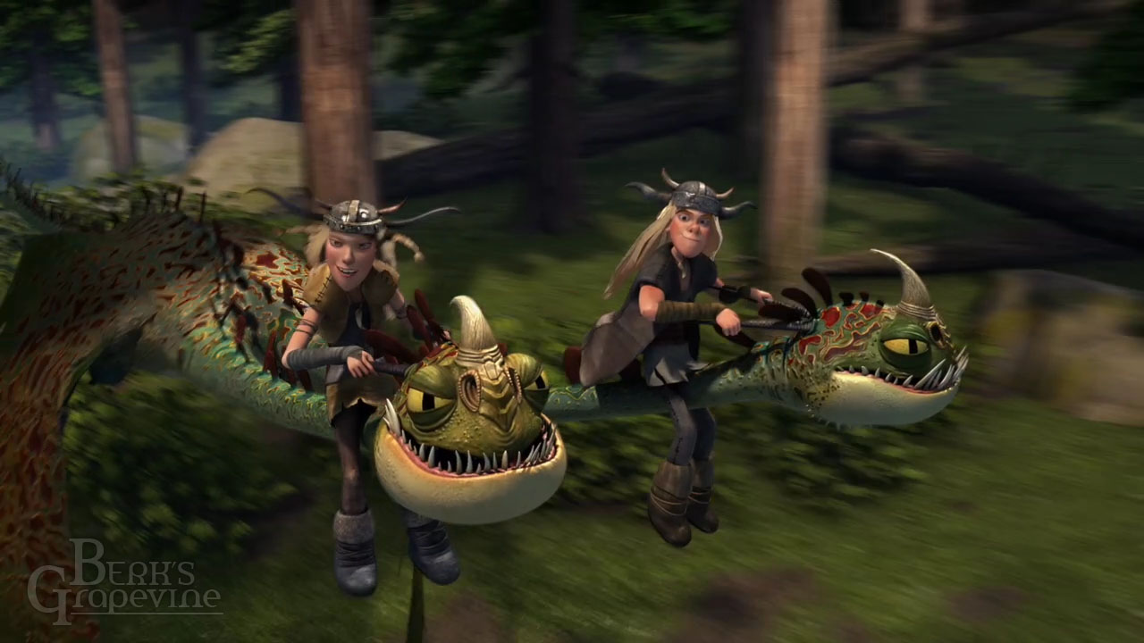 dreamworks dragons ruffnut and tuffnut with barf and belch