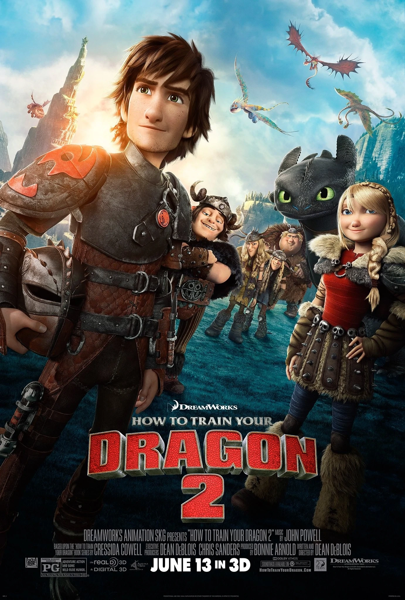 DreamWorks How to Train Your Dragon 2 (Europe) (En,Fr,De,Es,It,Pt) [Wii