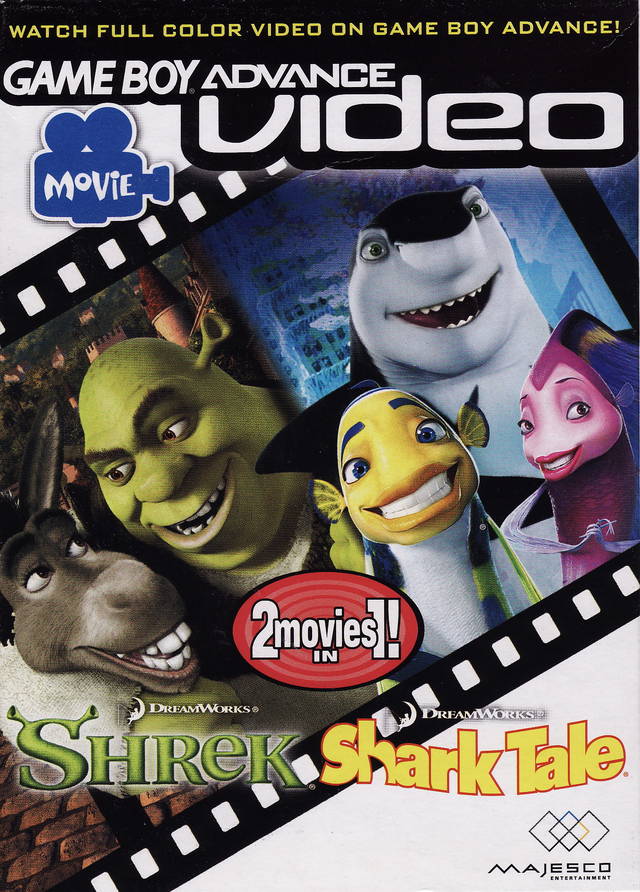 Gameboy Advance Video: Shrek & Shark Tale | DreamWorks ...