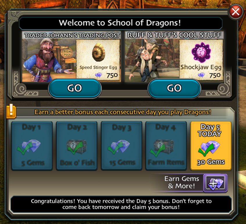 where do u enter cheat codes for school of dragons